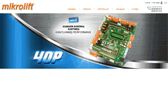 Desktop Screenshot of mikrolift.com